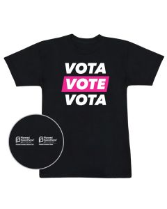 Vota Vote Vota Black T-Shirt