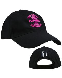 Our Bodies, Our Futures, Our Abortions Baseball Ca
