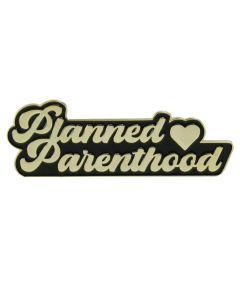 Black Enamel Pin