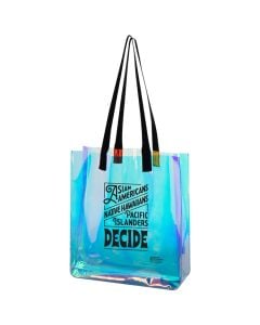 AANHPI Decide Hologram Tote