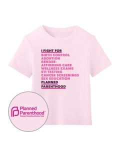 I Fight For Planned Parenthood Services Crop