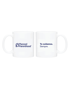 Te Cuidamos. Siempre. C-Handle Ceramic Mug