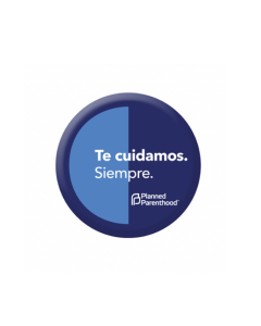 Te Cuidamos. Siempre. Round Button