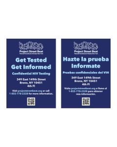 PSB HIV Testing Postcard