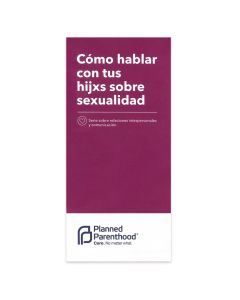 Como Hablar con su hijo/a sobre sexualidad 50pk