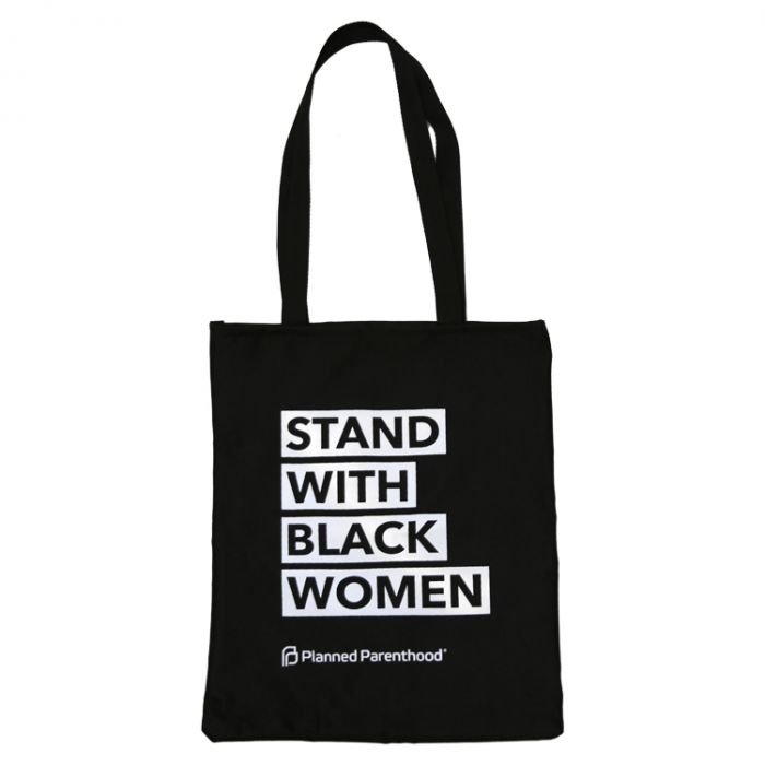 Stand With Black Women Tote Bag
