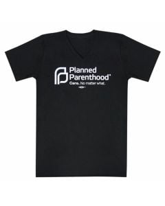 Planned Parenthood V-Neck Logo T-Shirt (Union)