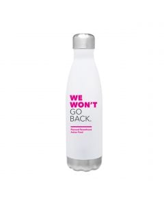 We Won't Go Back Water Bottle