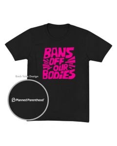 New Bans Off Our Bodies Block Art T-Shirt