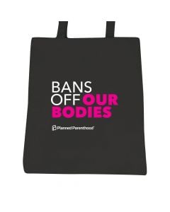 Bans Off Our Bodies Black Tote