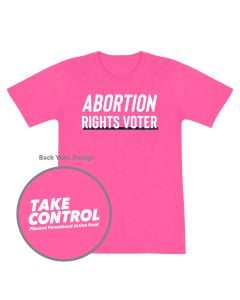 Abortion Rights Voter T-shirt