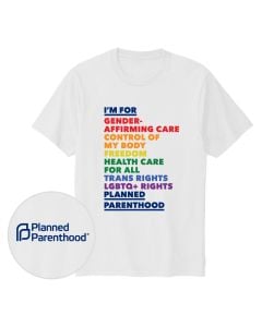 I'm For Planned Parenthood Pride Tee